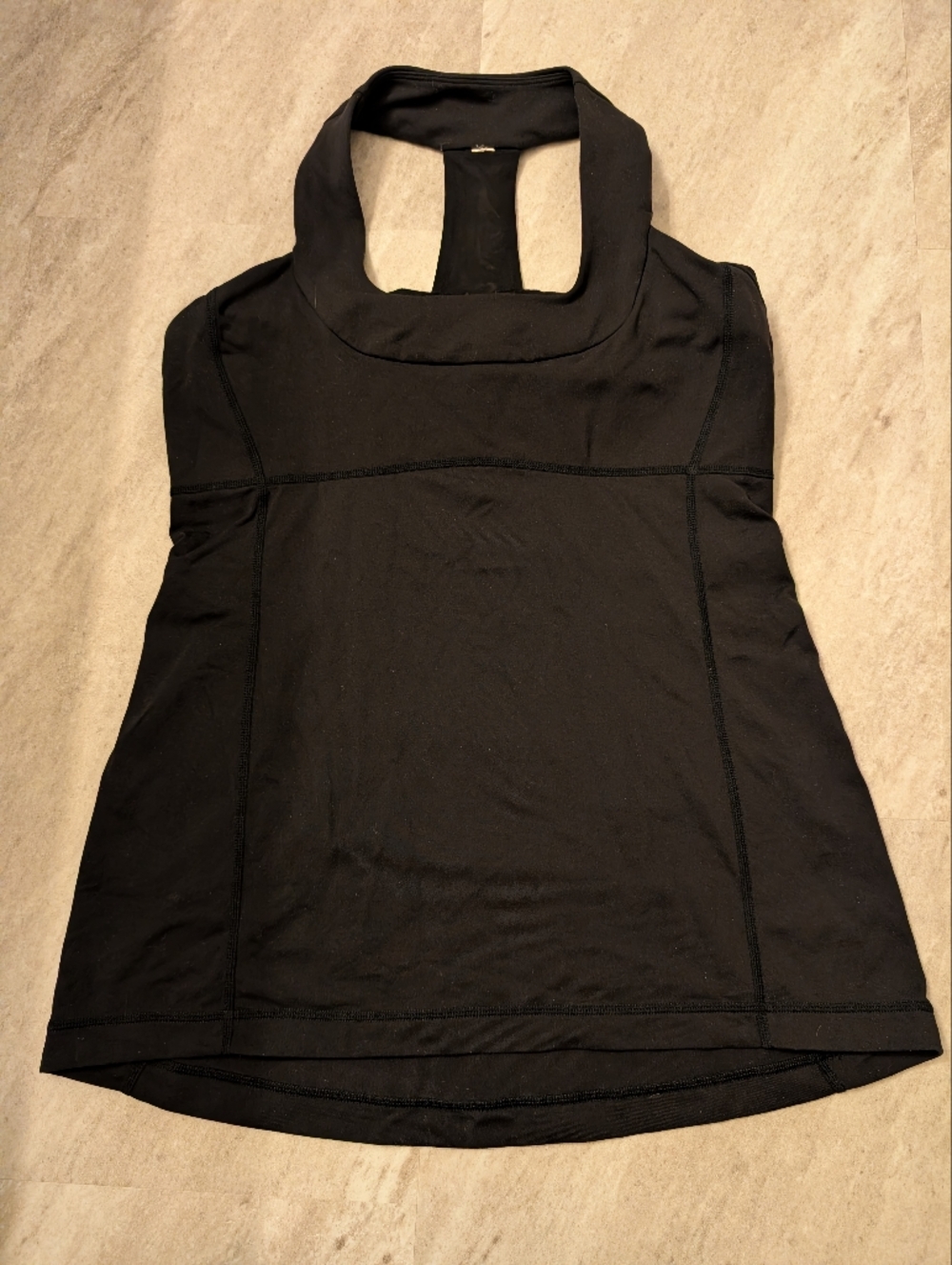 Black Sleeveless Lululemon Tank Top size 10
